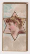 Cigarette card, A. Baker & Co, Star Girls, type card, ref. H30, picture no 4 (slight corner
