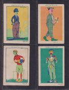 Trade cards, Spain, Amatller, Cinema Artistes, 'P' size, (36/40) includes Charlie Chaplin, Fatty