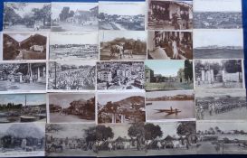 Postcards, Foreign, an African mix of 60+ cards with a few Aden. Includes good Senegal all Dakar