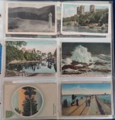 Postcards, a mainly North of England topographical collection of approx. 265 cards in large modern