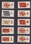 Cigarette cards, Mixture 54 cards Churchman Regimental Colours Cap Badges (13), Smith Derby