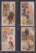 Cigarette cards, USA, Duke's Jokes 24/25 (missing 'He Stoops to Conquer / Brain Food' 1 card '
