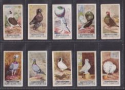Cigarette cards, Cope, 2 sets, Pigeons (fair/near gd) & Song Birds (couple fair, gen gd)