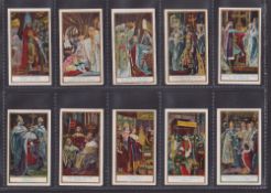 Cigarette cards, Taddy, Coronation Series (set, 30 cards) (gd)