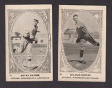 Trade cards, Canada, Baseball, Neilson's, Big League Bars, Baseball Players, ref. V61, two type