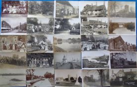 Postcards, a mixed UK topographical selection of approx. 106 cards, with 92 RPs which include