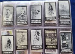 Cigarette / trade cards, Approx 400 cards in modern album, nearly all relating to Athletics /