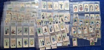 Cigarette cards, China, over 350 cards all issued by British Cigarette Co Hatamen Brand, part sets