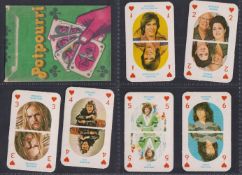 Trade cards, Monty Gum, Pot Poruri Hitmakers mainly pop music (set 54 cards plus paper wrapper) 52
