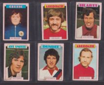 Trade cards, A&BC Gum, Footballers 1973 Red Back Scottish, 21 cards (11 cards 1-90, 10 cards