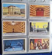 Trade cards, 24 sets, all Continental XL sized issues. Issuers include Abafil (9) Lavazza (1), Echte