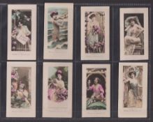 Cigarette cards, Egypt, Stamelis Douras, Post Card Series cards, 35 'M' size cards, some hand