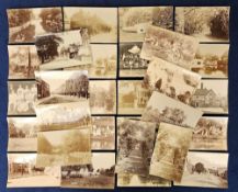 Postcards, Suffolk, an RP selection of approx. 30 cards of Brandon Suffolk, inc. London Rd,