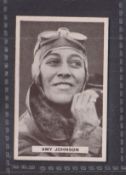 Trade card, Sweetacres, Sports Champions, type card no.16 Amy Johnson Aviation (vg)
