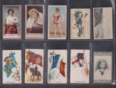 Cigarette cards, Pritchard & Burton, a collection of 14 scarce type, Actors & Actresses 'FROGA' (one