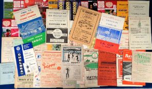 Football programmes, Non League selection, 1950's onwards, a collection of approx. 65 programmes all