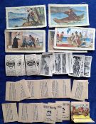 Cigarette cards, USA / Canada Small selection 3 series, ATC Herbert Tareyton London Views (fold