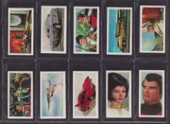 Trade cards, Barratt's, Captain Scarlett & The Mysterons (set, 50 cards) (vg)