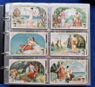 Trade cards, Liebig, 50 sets all numbered 1001-1050 inclusive, S1044 is mixed language set, the