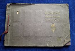 Trade cards, De Beukelaer Film Star 701-800 (set 100 cards stuck in original album) includes