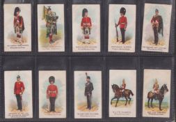 Cigarette cards, Wills Overseas (Flag Brand) Types of the British Army 45/50 (fair/gd majority about