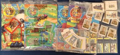 Trade cards, mixed selection, Burger King Save the Animals 4 different albums each with a