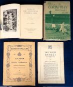 Early football books & booklets, four items, 'Annuals of the Corinthian Football Club' by B.O.