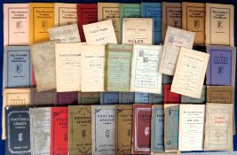 The Football League Handbook, a collection of 52 handbooks with dates ranging between 1890-91 and