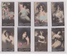 Cigarette cards, Egypt, Stamelis Douras, Photo Serie (plain backs), 132 'M' size cards, some hand