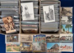 Postcards, a mixed collection of over 1100 mixed age cards, with over 200 hunting cards, many