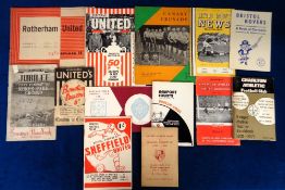 Football booklets etc, selection of 13 booklets inc. Charlton Athletic FC History & High Lights