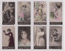 Cigarette cards, Egypt, Stamelis Douras, Post Card Series cards, 37 'M' size cards, some hand