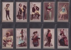 Cigarette cards, USA, ATC, Beauties (Typeset back) as Kinney, see ref. book 118, Fig. 4 (set, 25