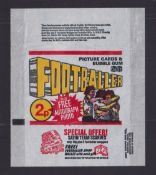 Trade cards, A&BC Gum, Football wax wrappers (3), 1974/75 2p 'Satin Team Scarves' offer, 1973/74