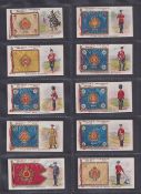 Cigarette cards, Taddy Territorial Regiments (set 25 cards) (some with slight foxing, gen gd)