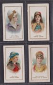 Cigarette cards, USA, Duke's, Actors & Actresses, Series 1, 'M' size, four cards, Maud Branscomb,