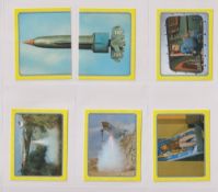 Trade stickers, Cards Inc., Thunderbirds, set of 120 stickers plus additional set of stickers F1-