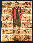 Trade cards, Spain, Jaime Boix, Chocolates, Footballers, a collection of 18 cards which form a