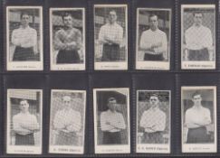 Cigarette cards, Jones Bros Spurs Footballers, 14 cards (a few with slight marks, gen gd)