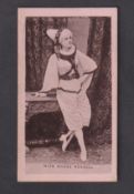 Cigarette card, Ogden's, Actresses, Collotype (Mauve, stamped back), type card, Miss Madge