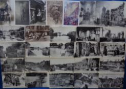 Postcards, Military, a selection of 100 mainly WW1 cards to include portraits, soldier groups,