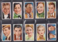 Cigarette cards, Ardath, 4 sets, Film Stage & Radio Stars (standard size & XL size), From Screen &