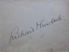 Autographs, a small 1930s/40s autograph book containing over 100 autographs of musicians,