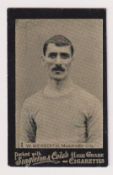 Cigarette card, Singleton & Cole, Footballers, type card, W. Meredith, Manchester City (very