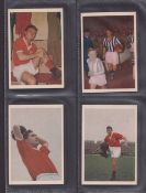 Trade cards, Chix, Famous Footballers XL sized (set 50 cards) (gd/vg)