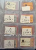 Stamps, GB QEII collection of stitched booklets housed in 3 matching albums to include Wilding and