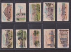 Cigarette cards, Cohen Weenen, 2 sets, Interesting Buildings & Views (no Frameline) (10 with back
