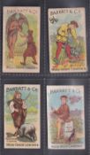 Trade cards, Barratt's, Characters from Nursery Rhymes, 4 cards, Aladdin & Genii, Dick