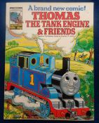 Comic, Thomas The Tank Engine No 1, 31st October 1987 (a little age toned, small price label to