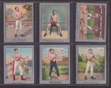 Cigarette cards, USA, ATC, Champion Athlete & Prize Fighters, 'L' size, all Mecca Cigarettes back